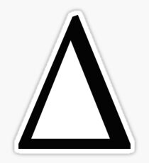 Delta Greek Letter Sticker