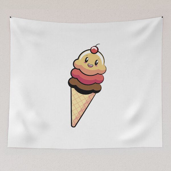 Item preview, Kawaii Ice Cream Cone designed and sold by EstelleStar.