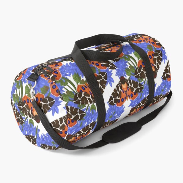 Item preview, Garden Tiger Moth and Cornflowers designed and sold by MeganSteer.