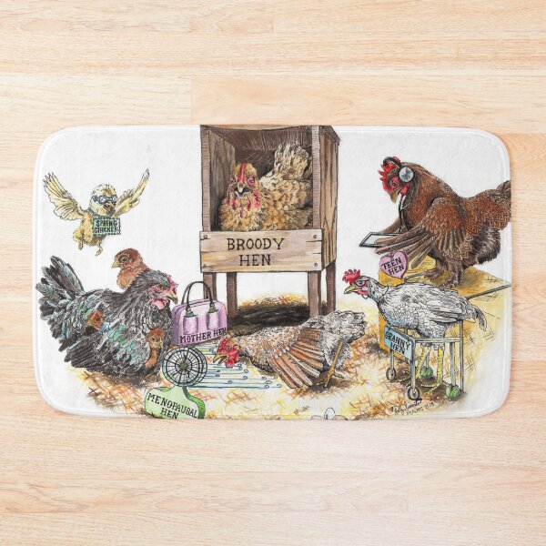 Item preview, Life in the Coop - chicken designed and sold by HollySimental.