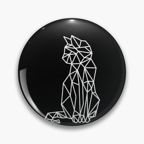 Artikelvorschau, Geometrische Katze entworfen und verkauft von One Line Aesthetics ♡.