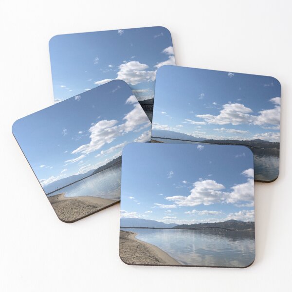 Item preview, Lakeview on a sunny day designed and sold by BlueFoxCreative.