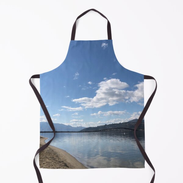Item preview, Lakeview on a sunny day designed and sold by BlueFoxCreative.
