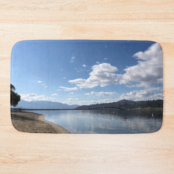 Item preview, Lakeview on a sunny day designed and sold by BlueFoxCreative.