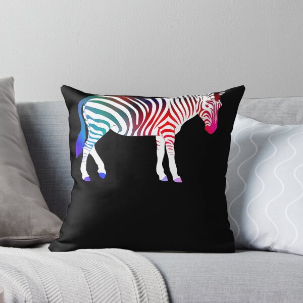 Item preview, Africa Zebra Rainbow Stripe T-Shirt designed and sold by GrahamWalsh.
