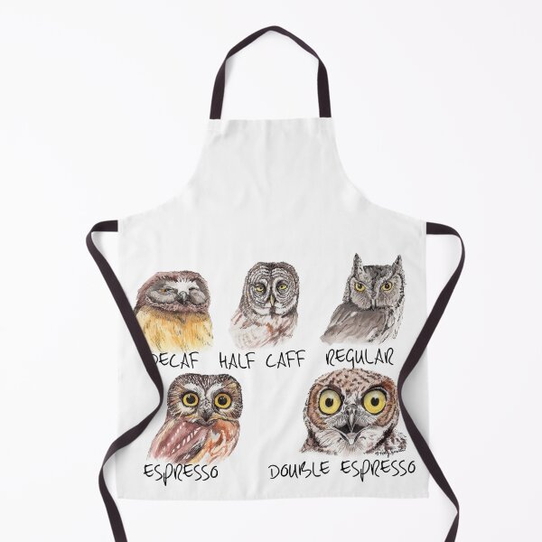 Item preview, Owl Caffeine Scale - funny coffee owls designed and sold by HollySimental.
