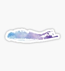 Long Island Watercolor Sticker Sticker