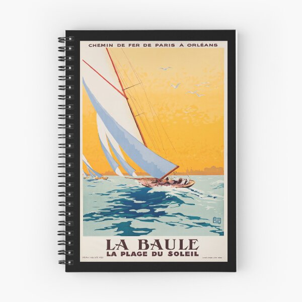 Item preview, La Baule retro poster designed and sold by CorasPosters.