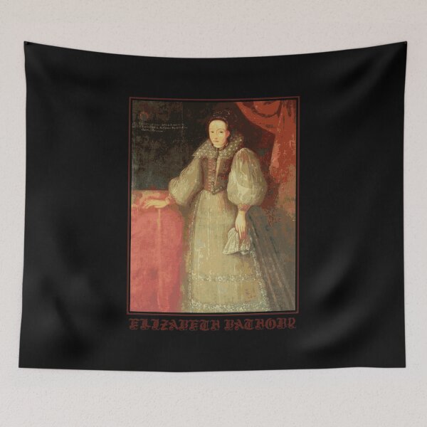 Item preview, Elizabeth Bathory Countess Vampire Goth Graphic Art Vintage designed and sold by h44k0n.