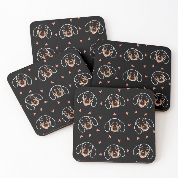Item preview, Dachshund Sausage Dog Emoji designed and sold by Lulupainting.