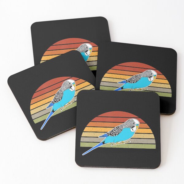 Item preview, Budgie Retro Graphic Pet Bird Parakeet Budgerigar Gift T-Shirt designed and sold by CharlieWarren.