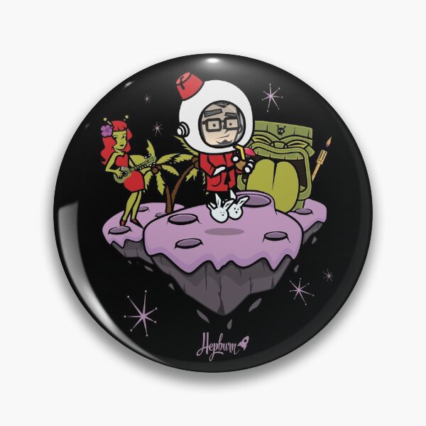 Item preview, The Space Playboy designed and sold by BigFatRobot.