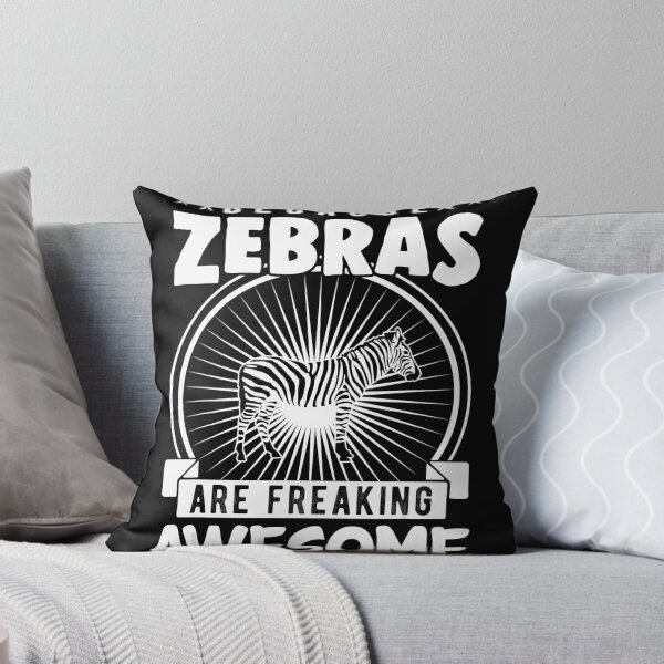 Item preview, Because Zebras Are Freaking Awesome T-Shirt designed and sold by GrahamWalsh.