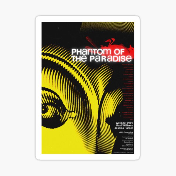 Item preview, Phantom of the Paradise (1974) - Movie poster design designed and sold by jackbooks.