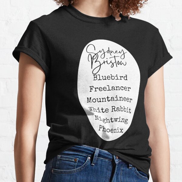 Item preview, Call Signs - Sydney Bristow - Alias designed and sold by JJBarnesMerch.