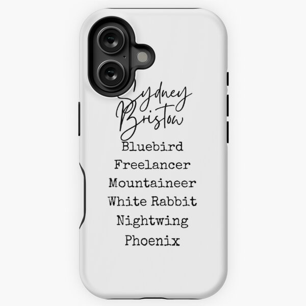 Item preview, Call Signs - Sydney Bristow - Alias designed and sold by JJBarnesMerch.