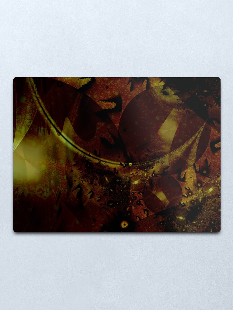 Alternate view of Euclidean Geometry Metal Print