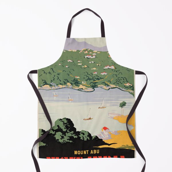 Item preview, Mount Abu retro poster designed and sold by CorasPosters.