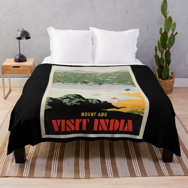 Item preview, Mount Abu retro poster designed and sold by CorasPosters.