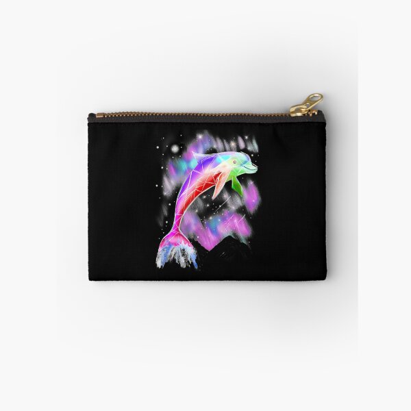 Item preview, Colorful Rainbow Pink Dolphin Ocean Galaxy Space Shirt designed and sold by CharlieWarren.