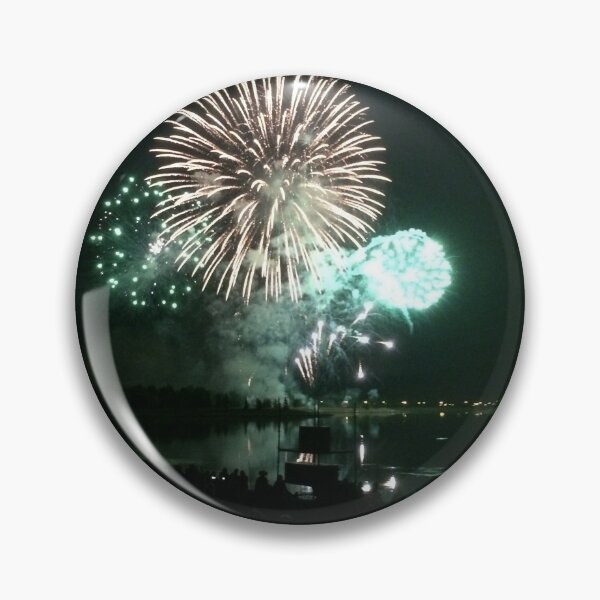 Item preview, Fireworks on the lake designed and sold by BlueFoxCreative.