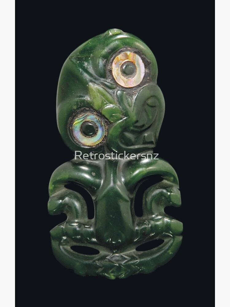 "New Zealand Tiki" Poster for Sale by Retrostickersnz Redbubble