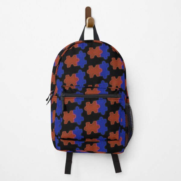 Item preview, AUTISM RED BLUE PUZZLE designed and sold by GIVENGRACE.ART.