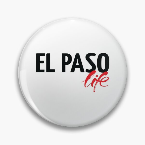 El Paso Button Pins