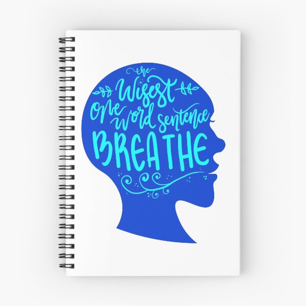 Item preview, Wisest One Word Sentence - Breathe! designed and sold by WigglyLine.