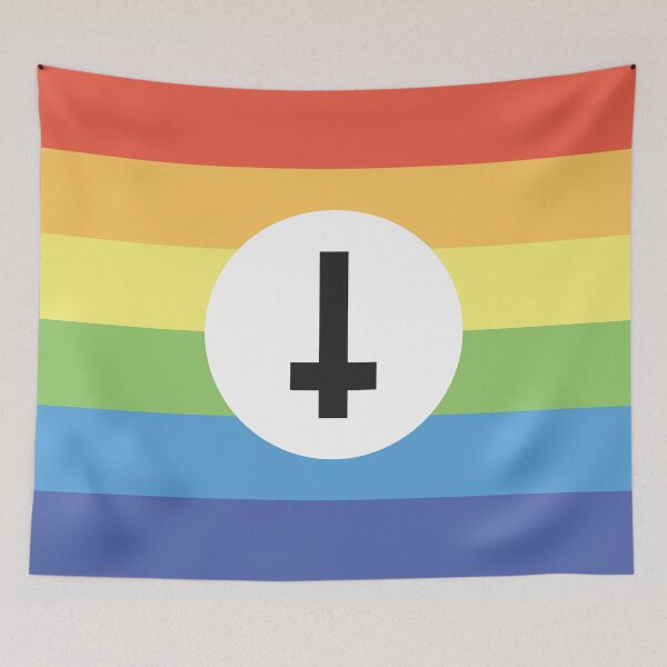 Item preview, antichrist flag designed and sold by Roachwaifu.