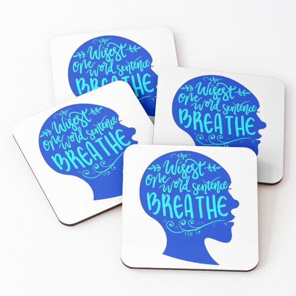 Item preview, Wisest One Word Sentence - Breathe! designed and sold by WigglyLine.