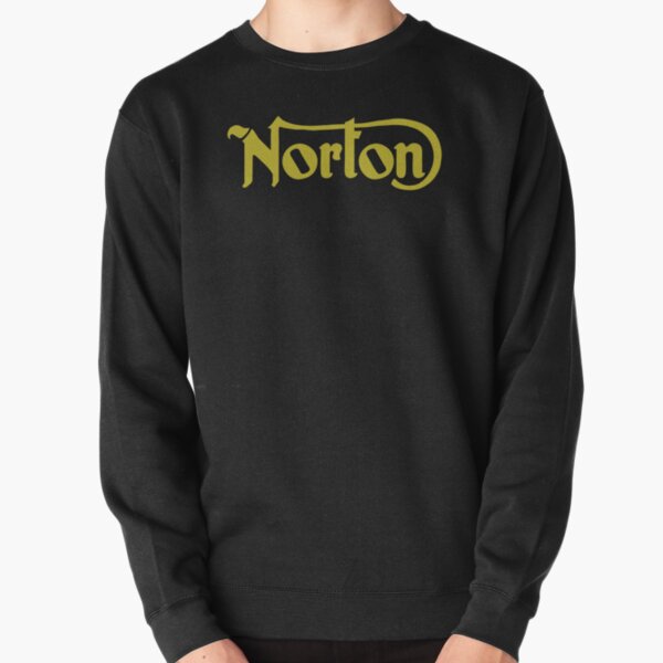 Motos Norton jaune vintage Sweatshirt épais