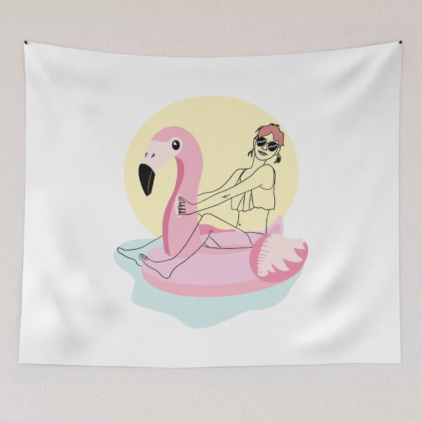 Item preview, Flamingo designed and sold by Cintia Tamanaha.