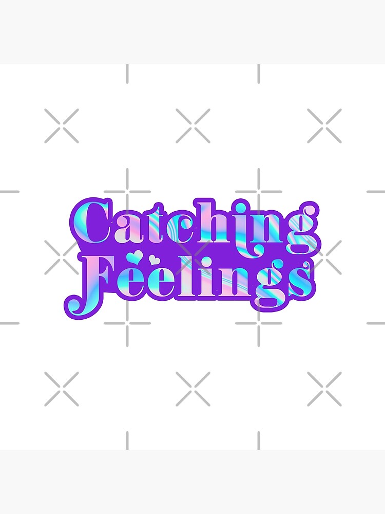 "Catching Feelings" Poster for Sale by mindybubble Redbubble