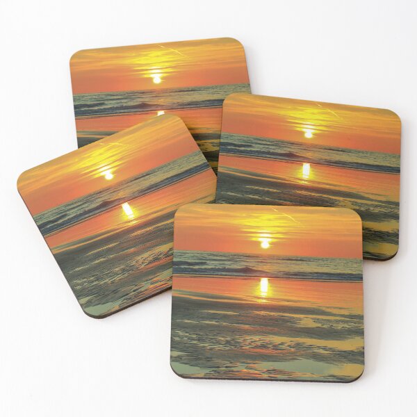 Item preview, REAL SUNSET PHOTO OF A WILD BEAUTIFUL MEDITERRANEAN BEACH designed and sold by Delicious Design ⭐⭐⭐⭐⭐.