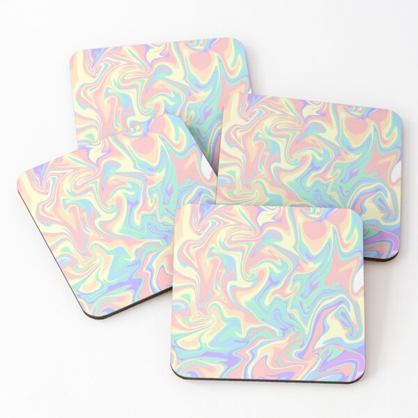 Item preview, Pastel Rainbow Marble Pattern designed and sold by scintillare.