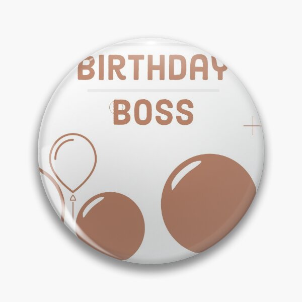 Item preview, Happy Birthday Boss designed and sold by MDFTC.