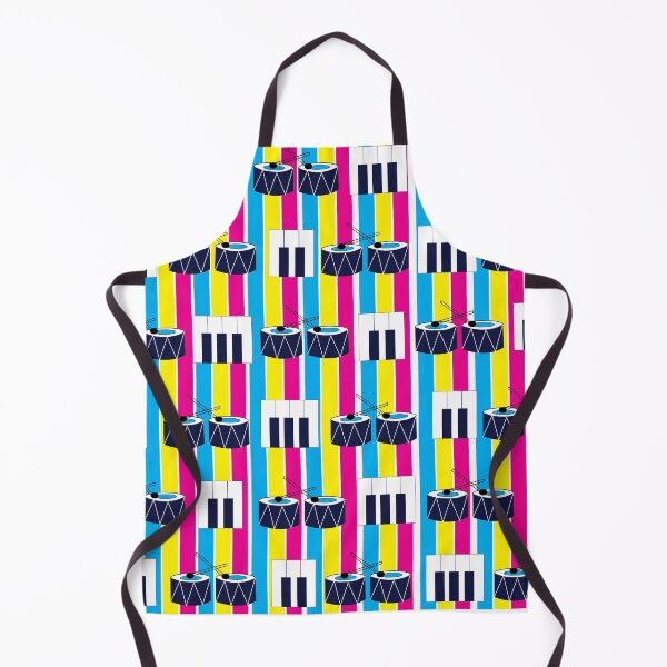 Item preview, Musical Drums Piano Keys Colorful Stripe Pattern designed and sold by Nisha Prabhu.