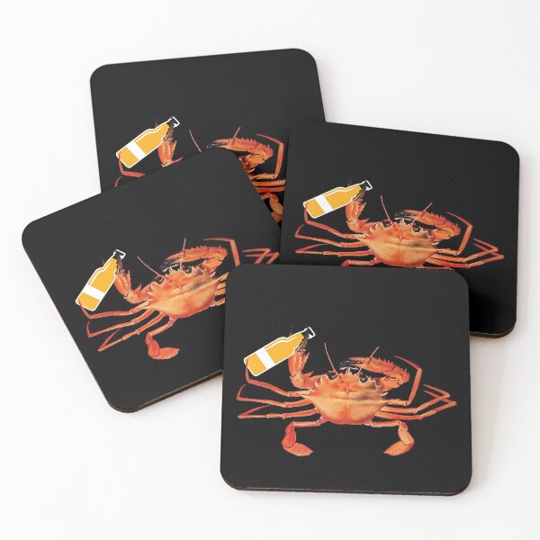 Item preview, Crab Lover Drinking Beer Crabbing Gift T-Shirt designed and sold by CharlieWarren.