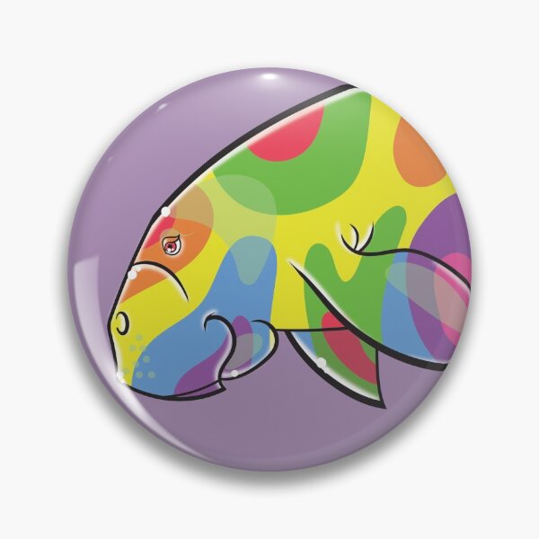 Item preview, COMMIC OCEAN Rainbow Dugong designed and sold by COMMICdesigns.