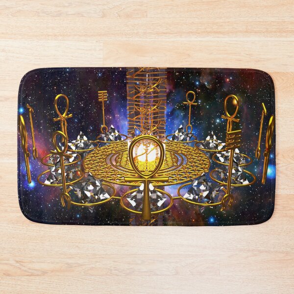 Ankh DNA Repair Healing Code Bath Mat