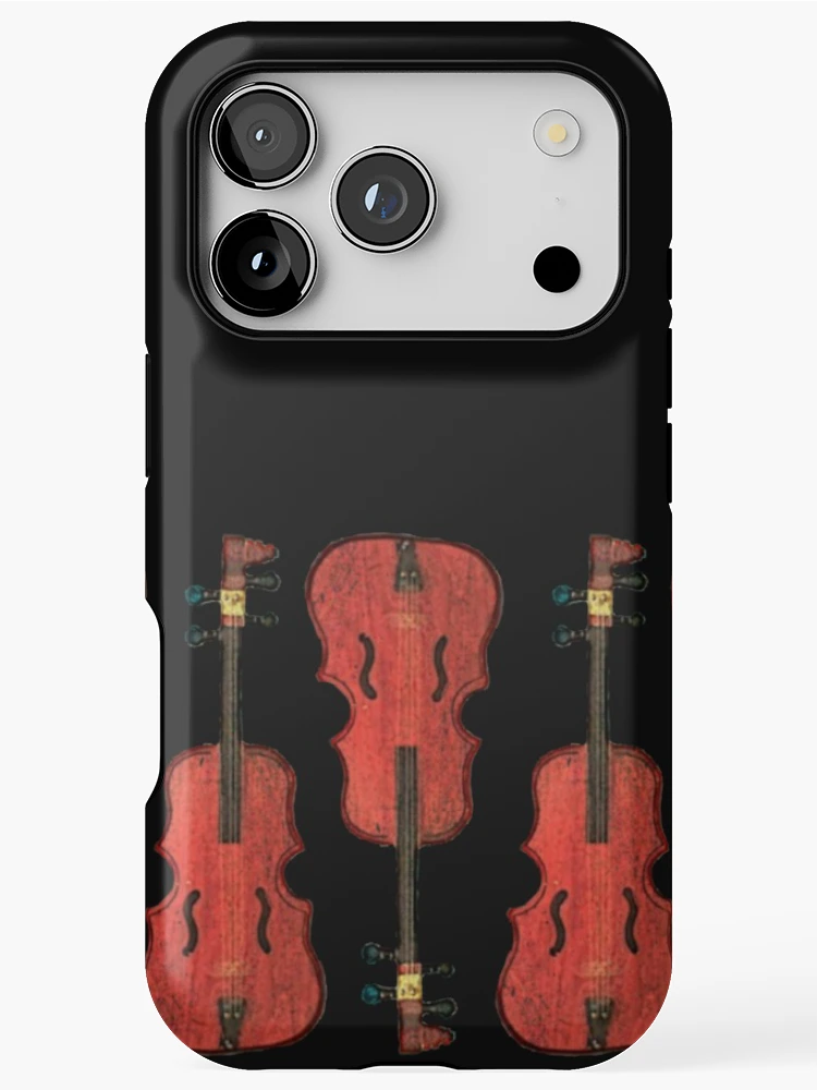 Thumbnail 1 of 4, iPhone Case, Cello Pattern designed and sold by RDBcreations.