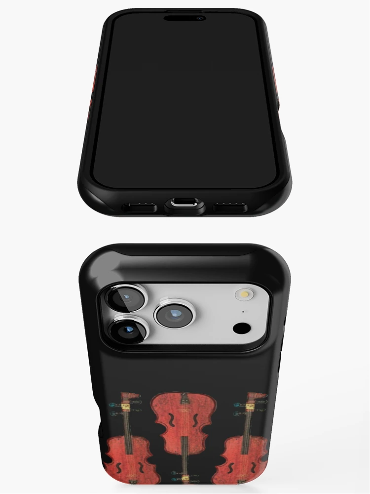 Thumbnail 3 of 4, iPhone Case, Cello Pattern designed and sold by RDBcreations.