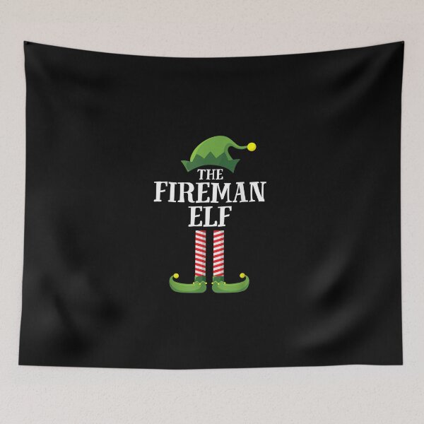 Item preview, Fireman-Elf-Matching-Family-Group-Christmas-Party-Pajama- designed and sold by vvhdvoj49.