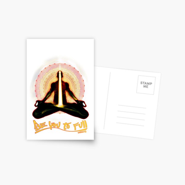 meditator - beyoutofull Postcard
