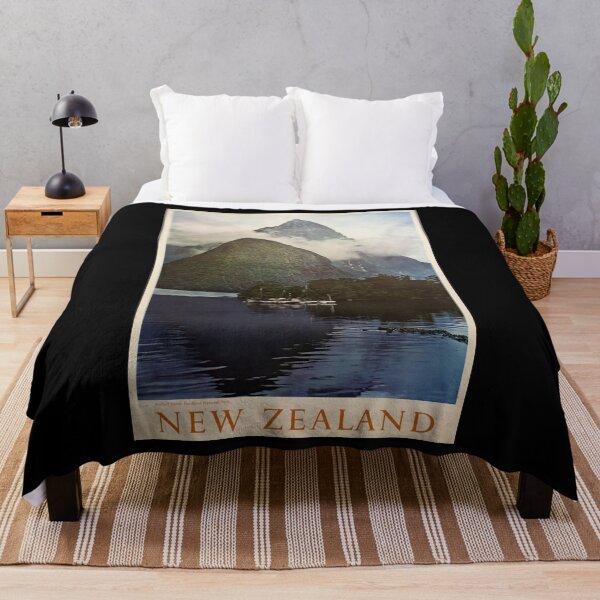 Item preview, New Zealand retro poster designed and sold by CorasPosters.