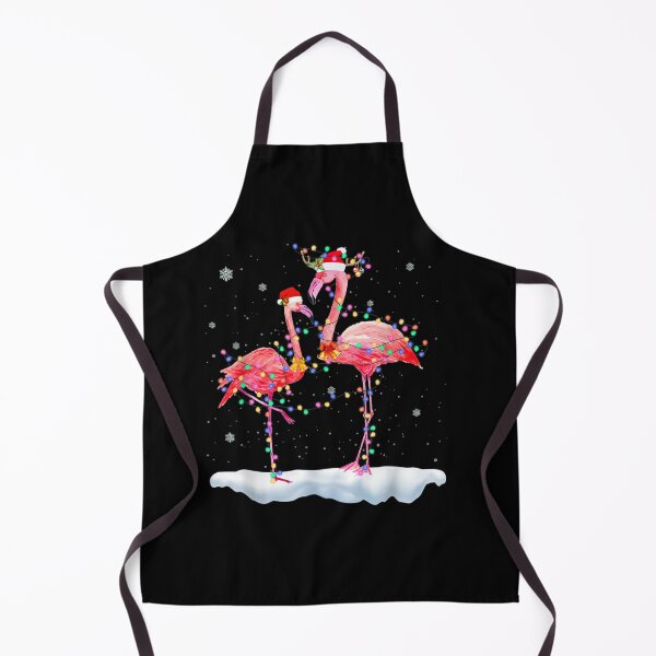 Item preview, Flamingo-Christmas-Tree-Santa-Hat-Xmas-Light-Merry-Christmas- designed and sold by vvhdvoj49.