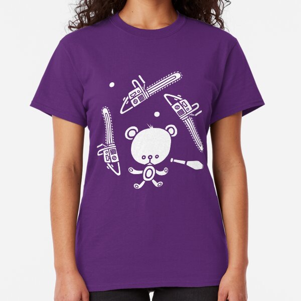 Cute Teddy Juggling 2 Balls, 3 Chainsaws and Club Classic T-Shirt