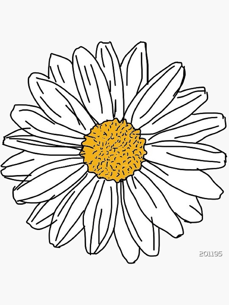 Daisy Sticker