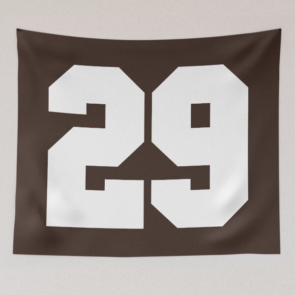 Item preview, 29 Number Cleveland Sports Twenty-Nine Brown Jersey designed and sold by HelloFromAja.